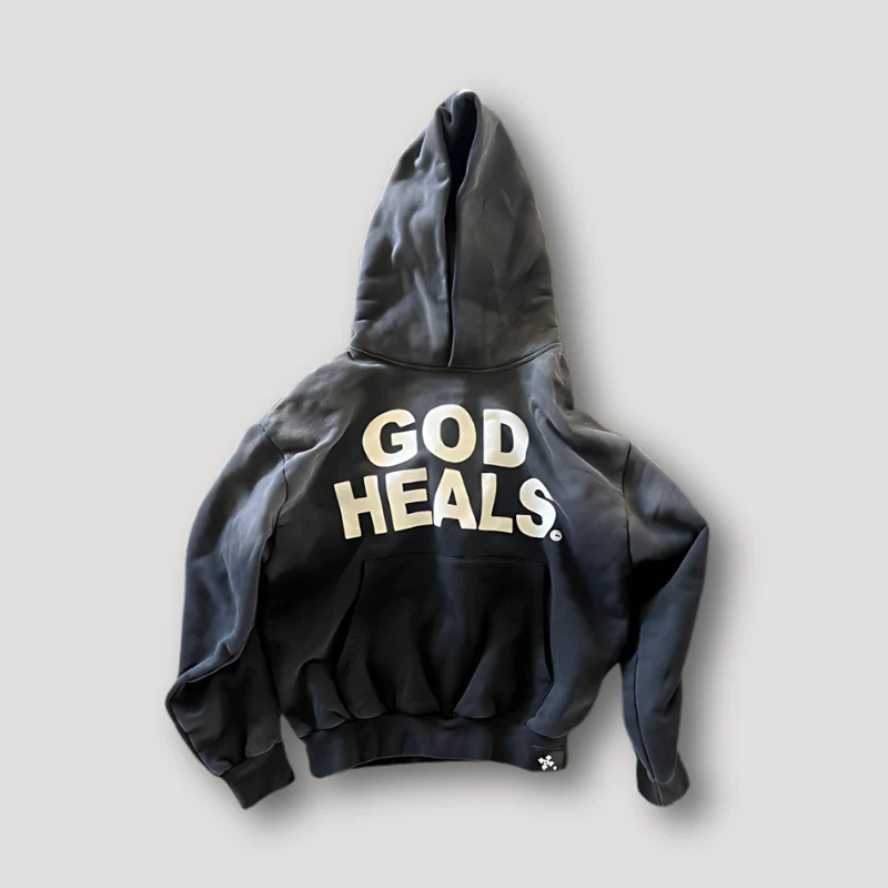 Godhealsdesigncolored-Black-Front-Sydneymode_900x900-2.webp GOD HEALS HOODIE - Image 1