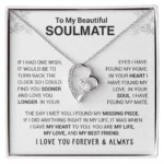 To My Beautiful Soulmate Necklace - Image 2