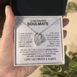 To My Beautiful Soulmate Necklace - Image 6