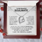 To My Beautiful Soulmate Necklace - Image 9